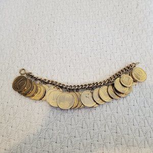 Israeli Shekel Bracelet